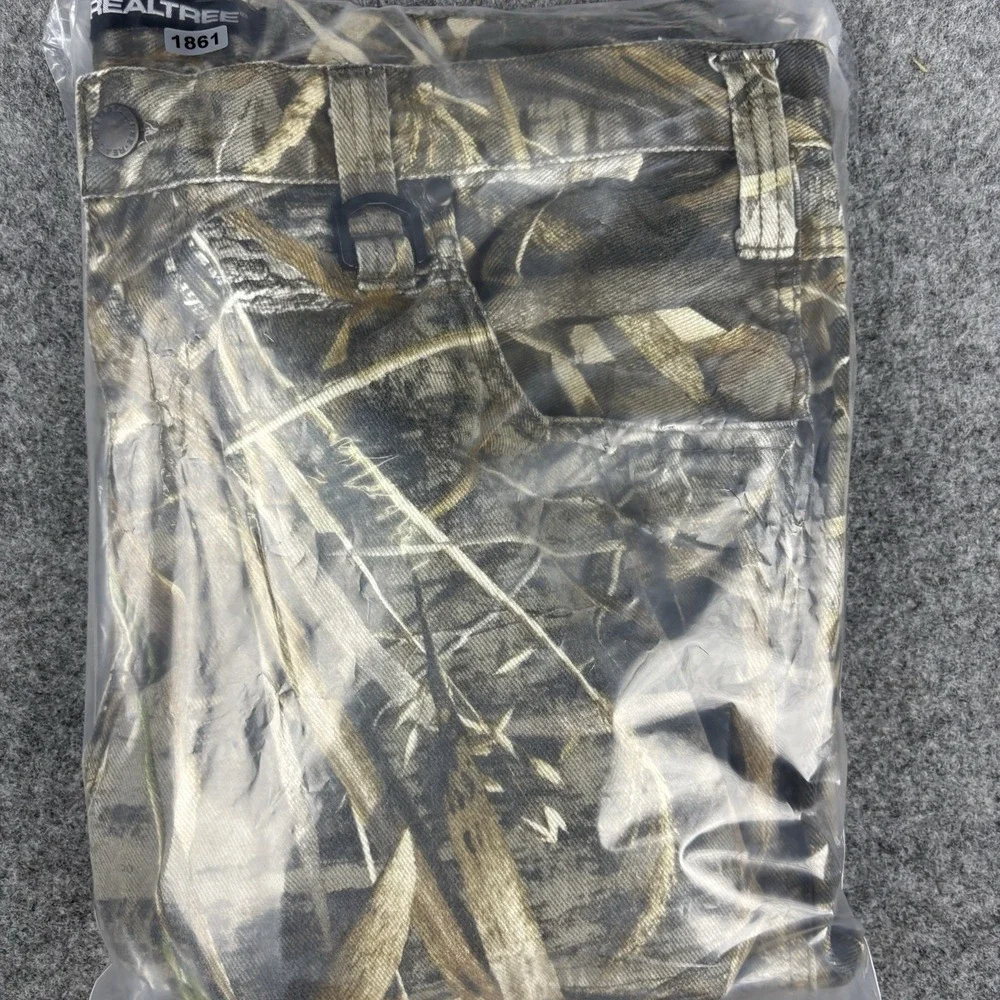 Realtree Camo Pants Mens 38x30 Relaxed Fit Hunting Outdoor Hiking Camouflage EUC